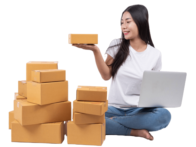 happy-woman-there-is-package-box-hand-white-background-online-shopping-business-operators